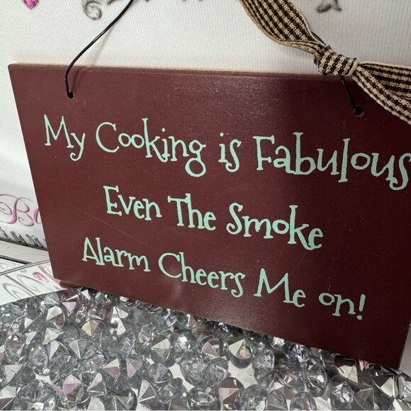 Kensington giftware Co. Plaque tile decor hangable funny cute kitchen cook chef - Picture 3 of 6